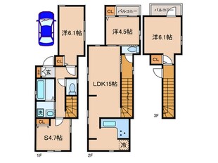 Kolet要町の物件間取画像